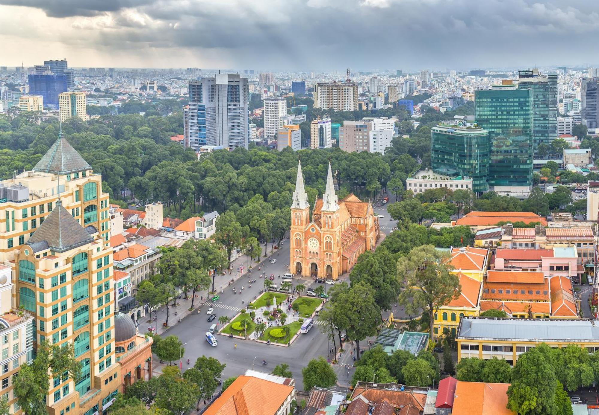 Oakwood Hotel & Apartments Saigon Ho Şi Min Dış mekan fotoğraf